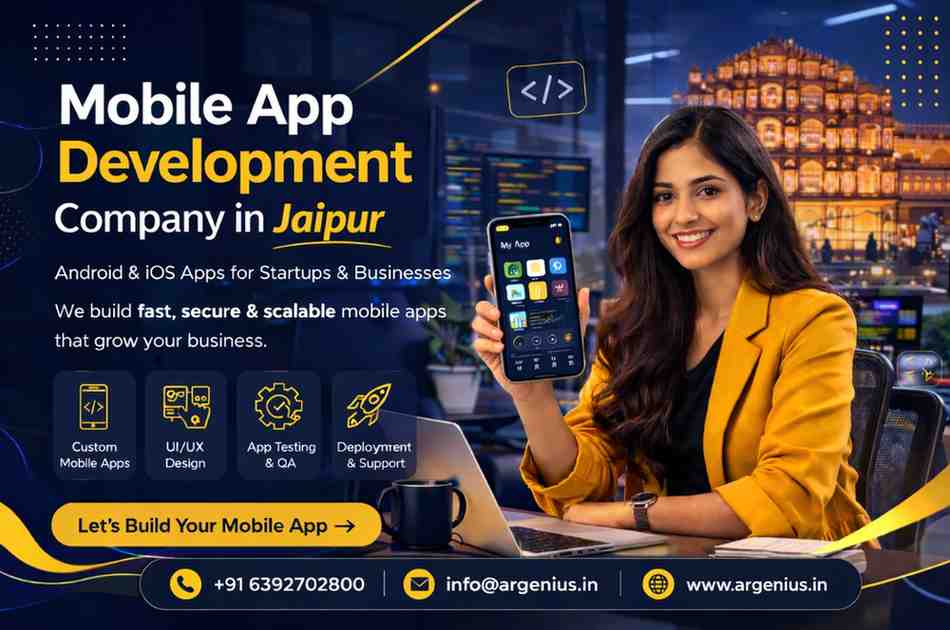 Mobile App Development Company in Jaipur