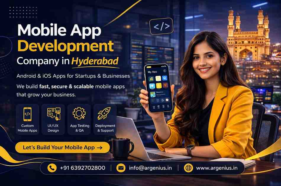 Mobile App Development Company in Hyderabad