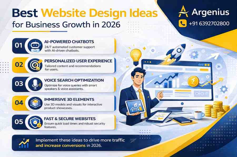 Best Website Design Ideas for Business Growth in 2026