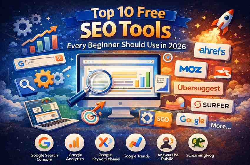Top 10 Free SEO Tools Every Beginner Should Use in 2026