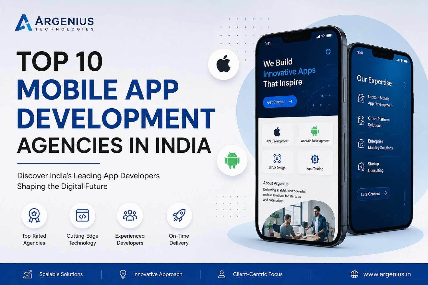 Top 10 Mobile App Development Agencies in India