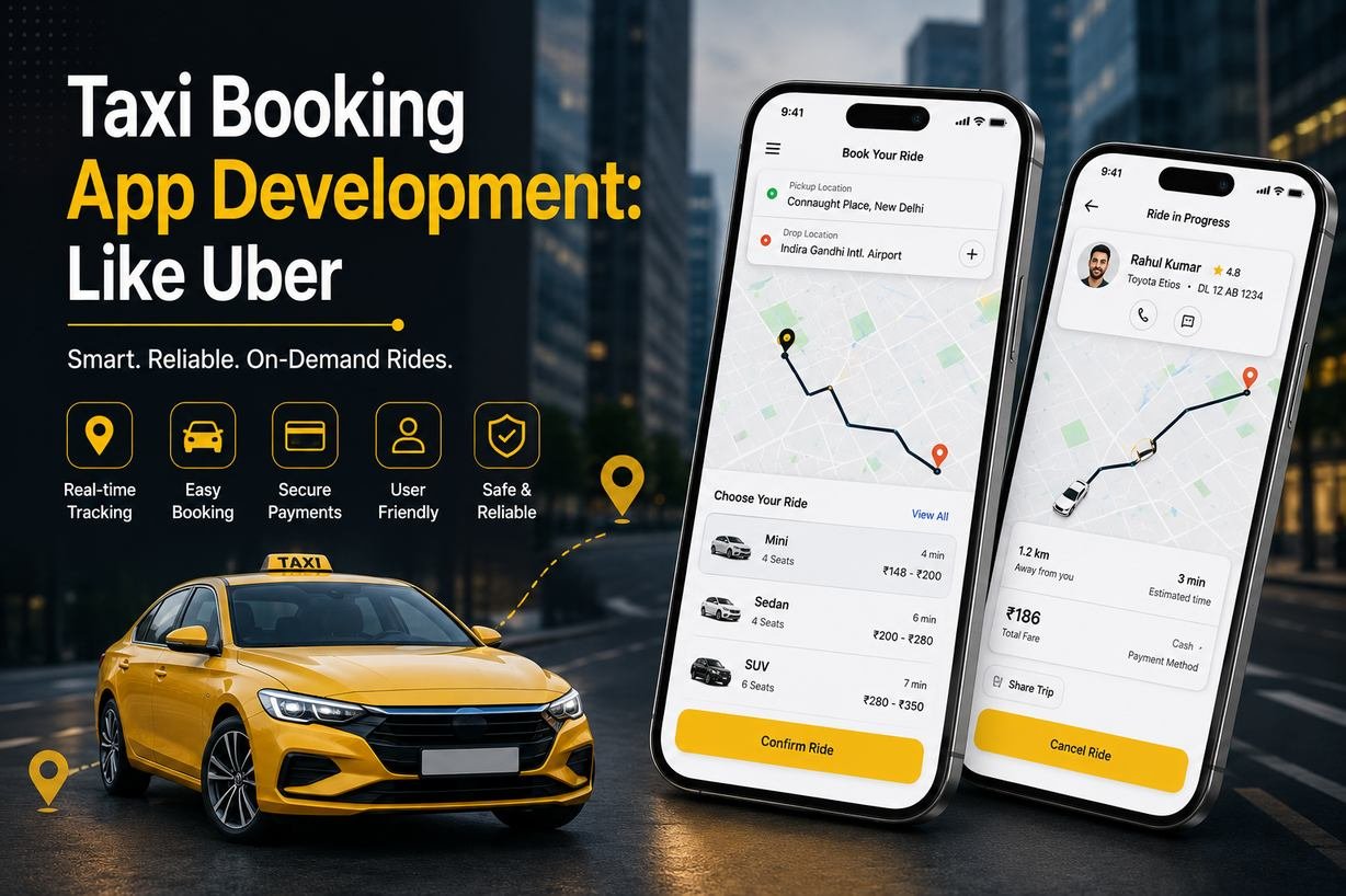 Taxi Booking App Development: Like Uber