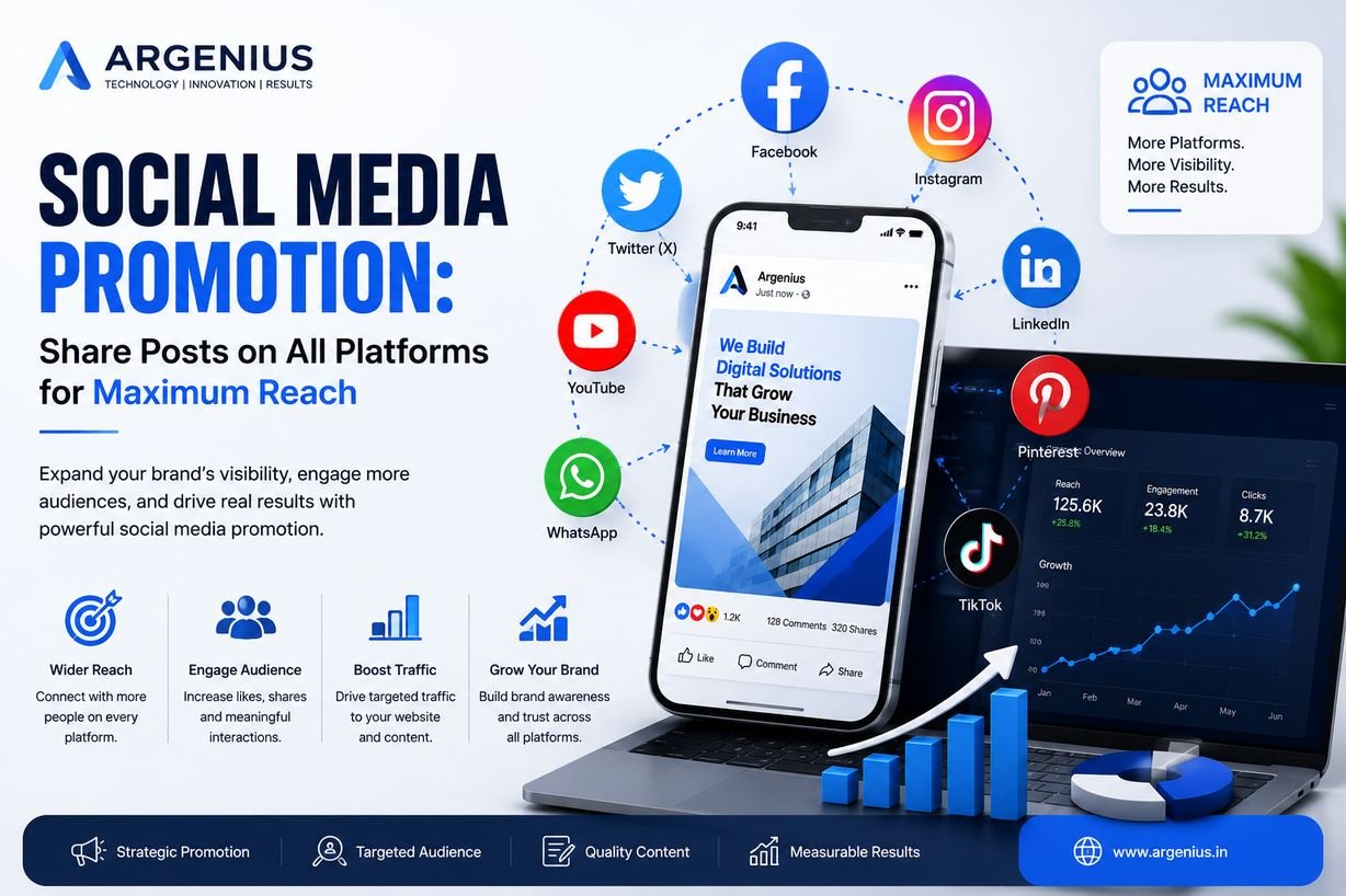 Social Media Promotion: Share Posts on All Platforms for Maximum Reach