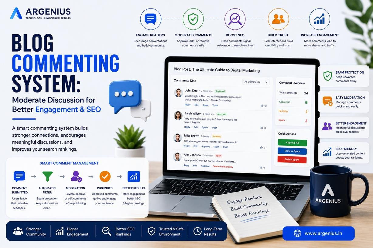 Blog Commenting System: Moderate Discussion for Better Engagement & SEO