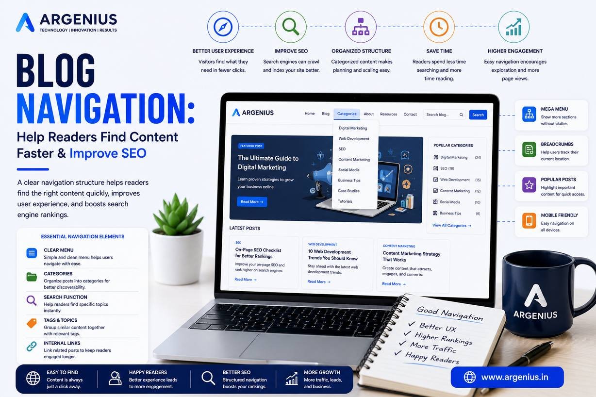 Blog Navigation: Help Readers Find Content Faster & Improve SEO