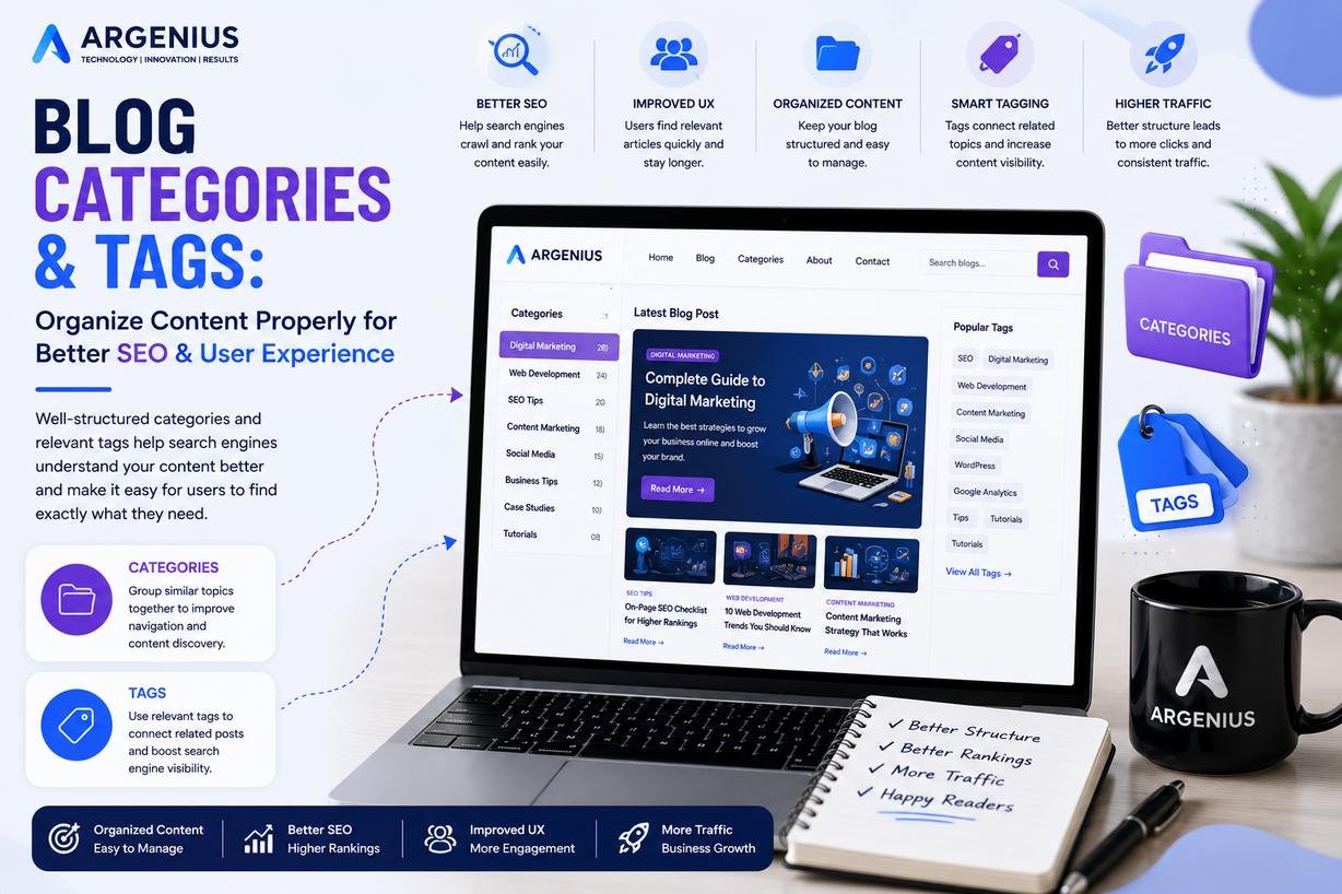 Blog Categories & Tags: Organize Content Properly for Better SEO & User Experience