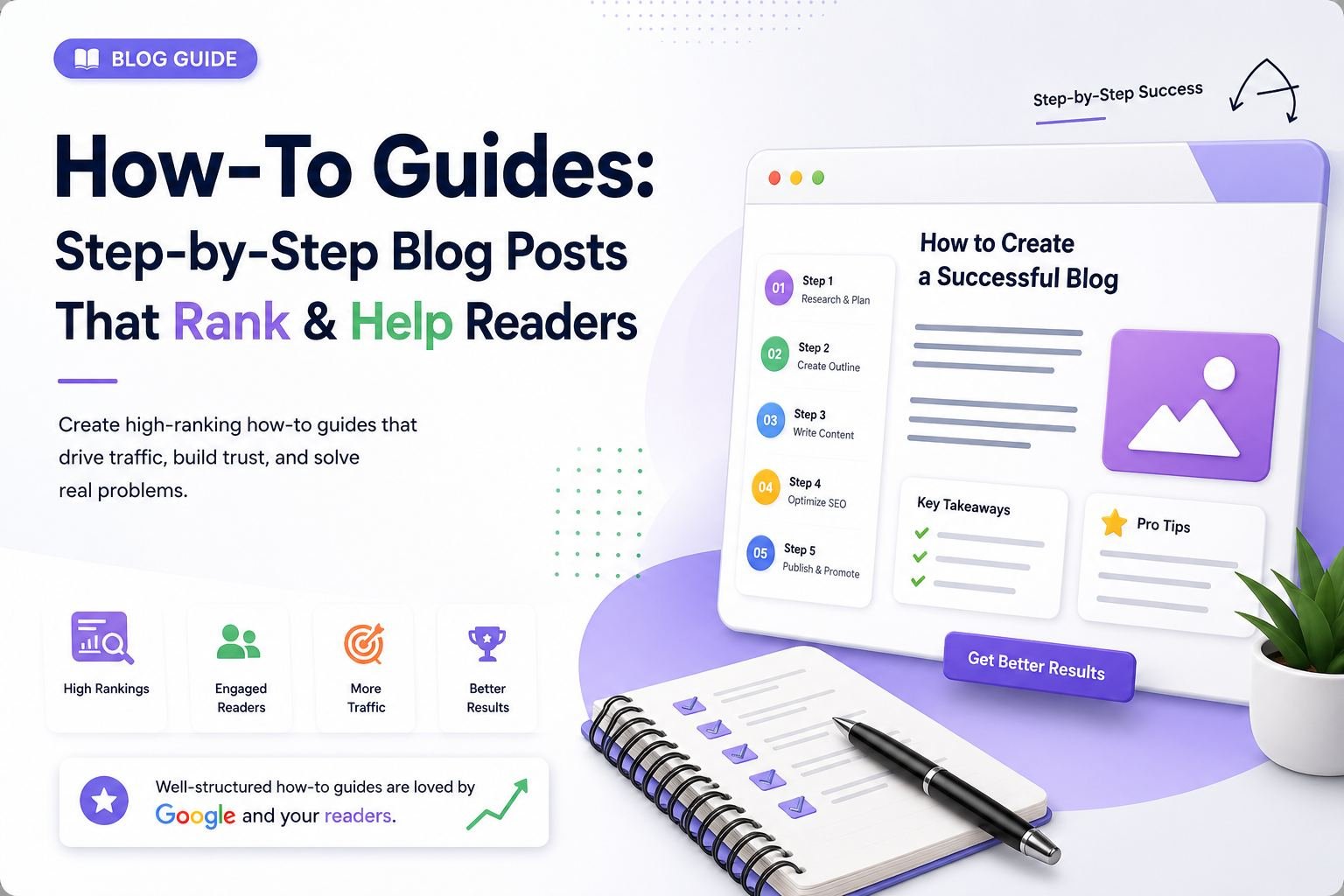 How-To Guides: Step-by-Step Blog Posts That Rank & Help Readers
