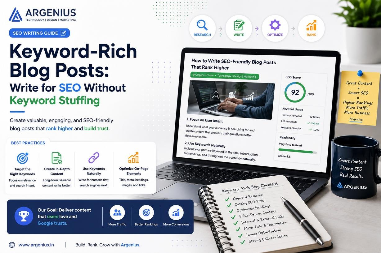 Keyword-Rich Blog Posts: Write for SEO Without Keyword Stuffing