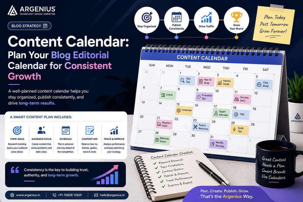 Content Calendar: Plan Your Blog Editorial Calendar for Consistent Growth
