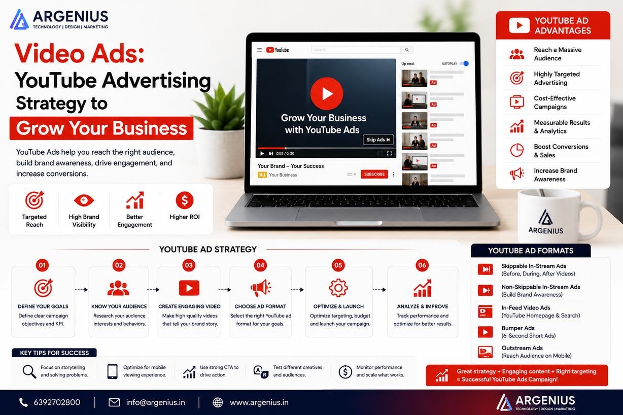 Video Ads: YouTube Advertising Strategy to Grow Your Business