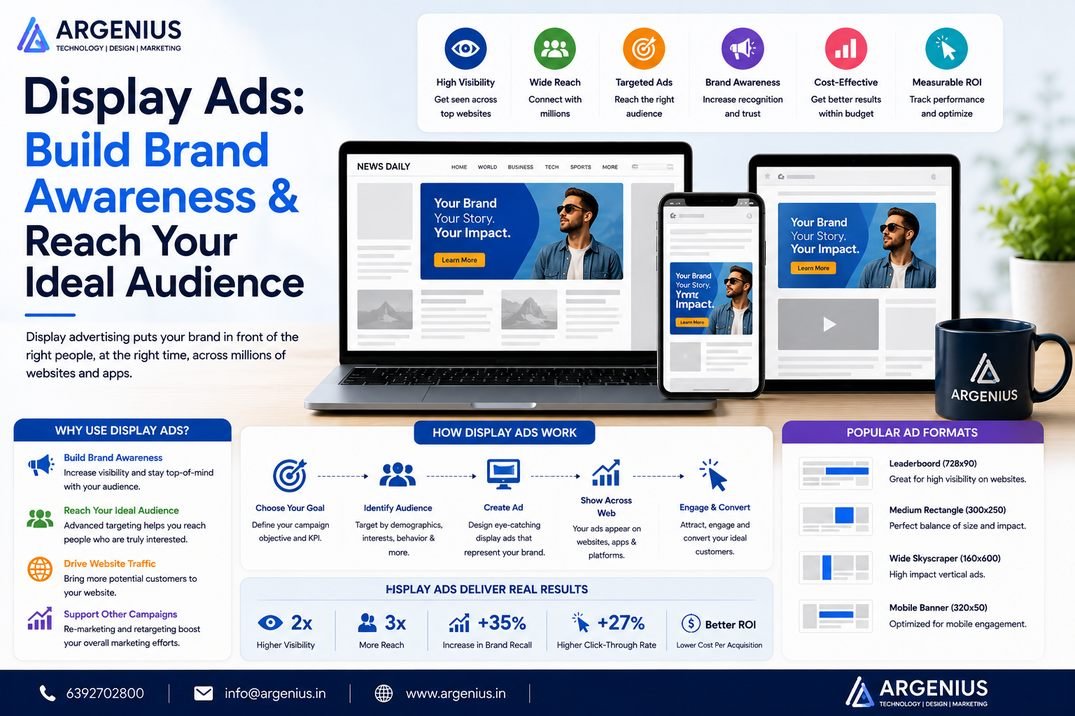 Display Ads: Build Brand Awareness & Reach Your Ideal Audience