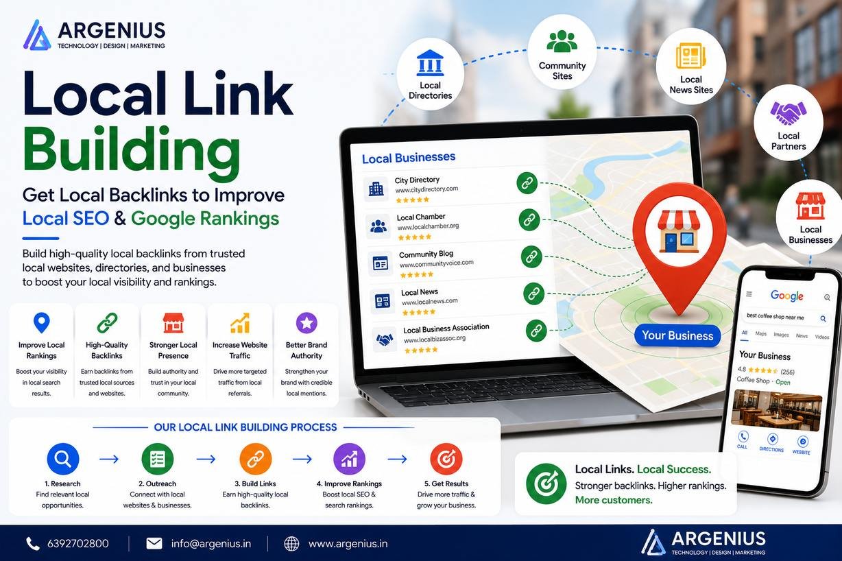 Local Link Building: Get Local Backlinks to Improve Local SEO & Google Rankings