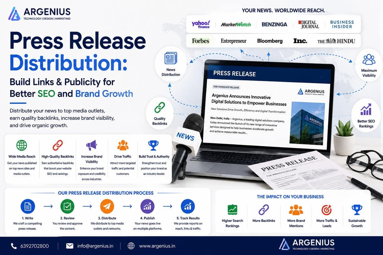 Press Release Distribution: Build Links & Publicity for Better SEO and Brand Growth