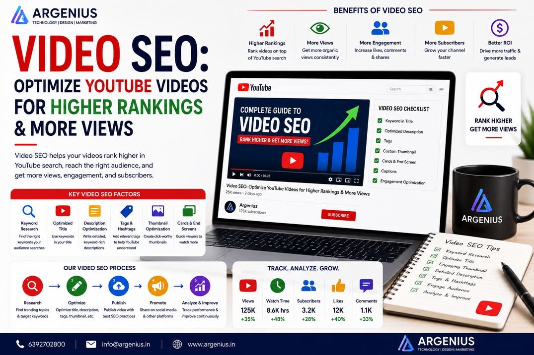 Video SEO: Optimize YouTube Videos for Higher Rankings & More Views