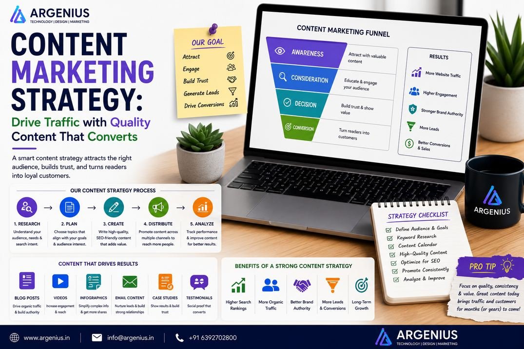 Content Marketing Strategy: Drive Traffic with Quality Content That Converts