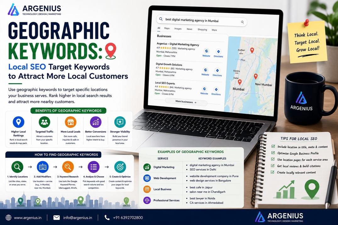 Geographic Keywords: Local SEO Target Keywords to Attract More Local Customers