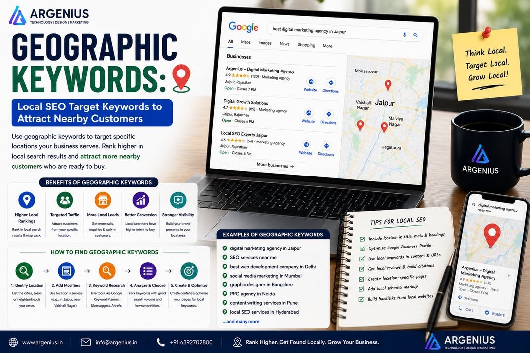 Geographic Keywords: Local SEO Target Keywords to Attract Nearby Customers