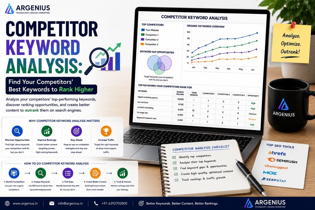 Competitor Keyword Analysis: Find Your Competitors' Best Keywords to Rank Higher