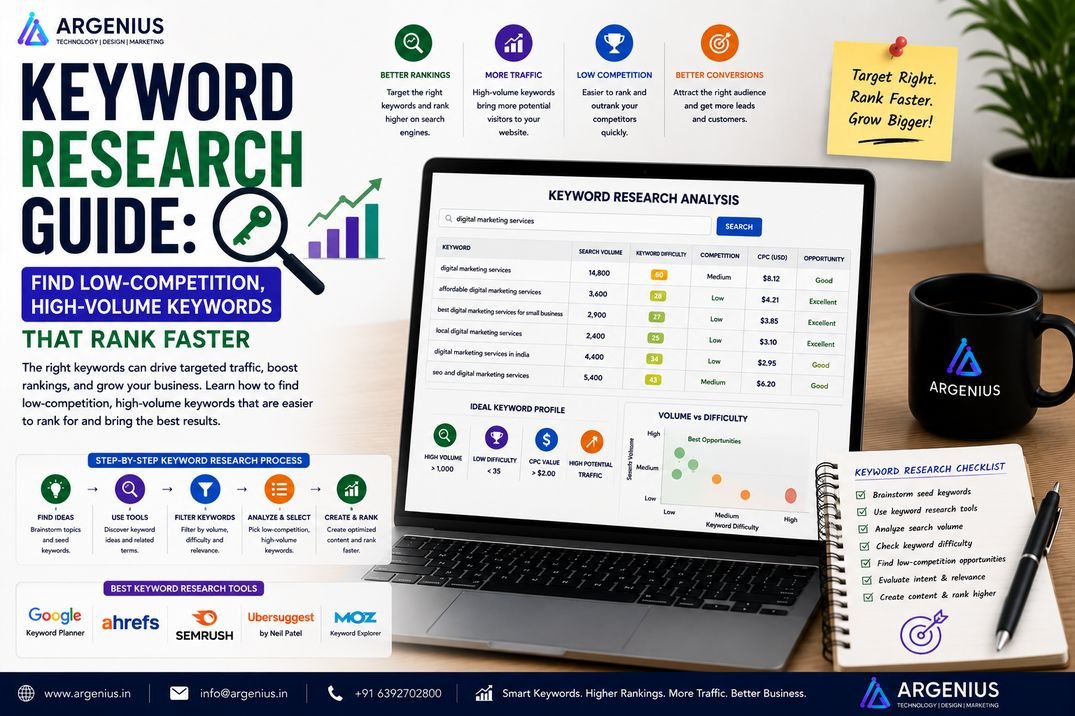 Keyword Research Guide: Find Low-Competition, High-Volume Keywords That Rank Faster