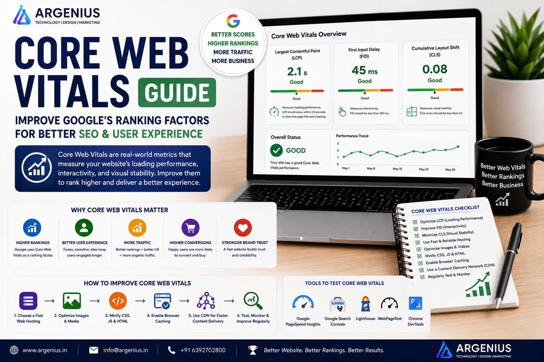 Core Web Vitals Guide: Improve Google's Ranking Factors for Better SEO & User Experience