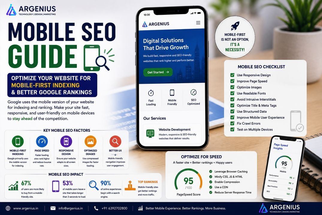 Mobile SEO Guide: Optimize Your Website for Mobile-First Indexing & Better Google Rankings