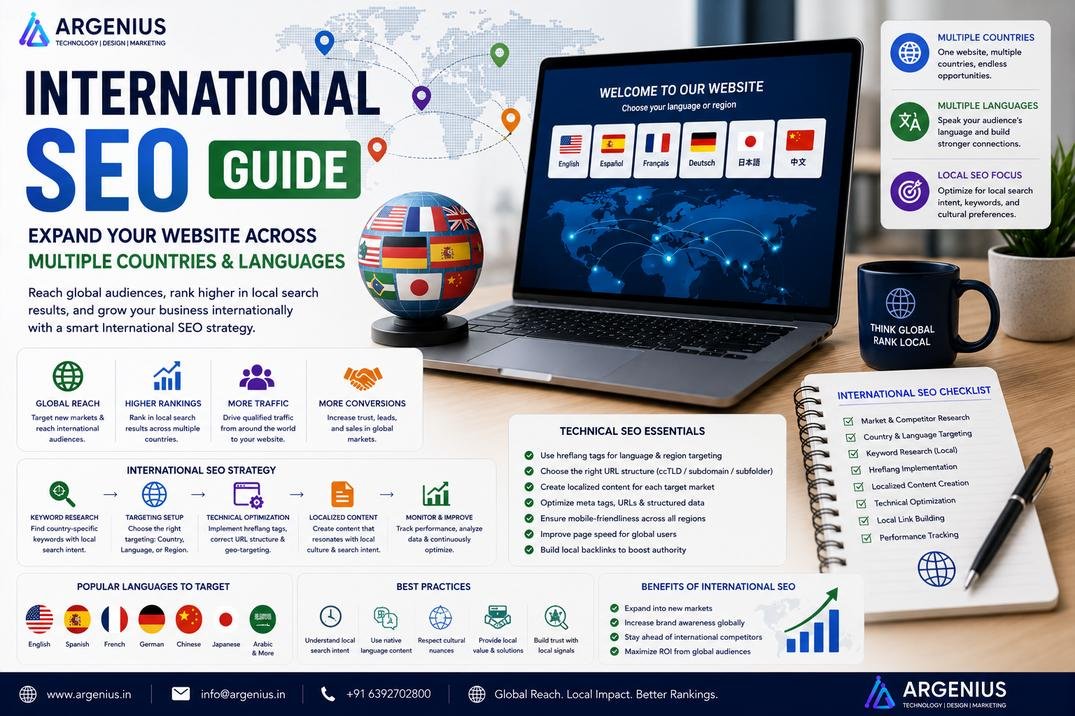 International SEO Guide: Expand Your Website Across Multiple Countries & Languages