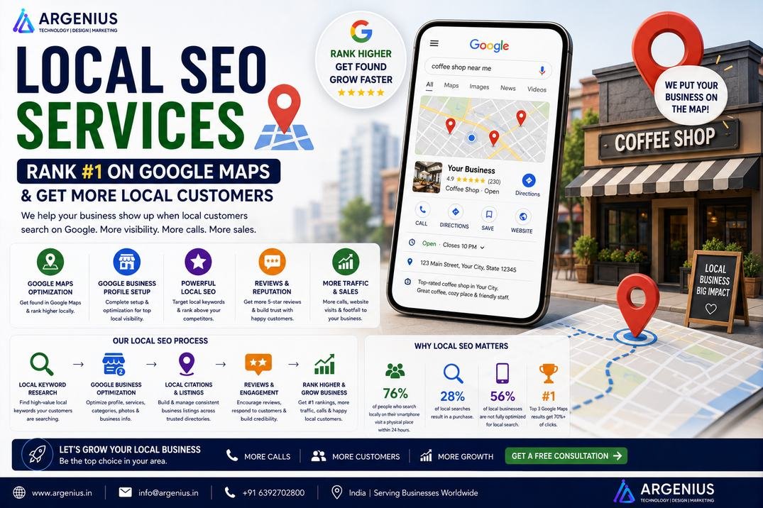 Local SEO Services: Rank #1 on Google Maps & Get More Local Customers