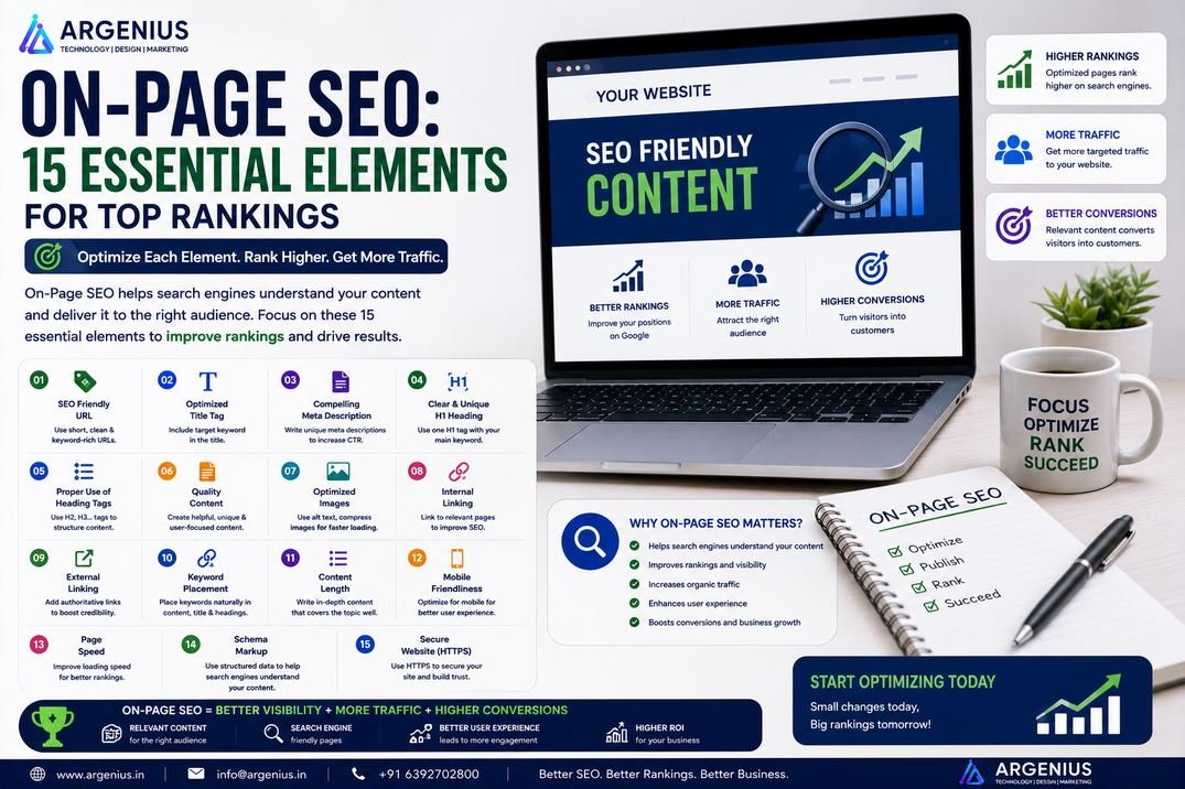 On-Page SEO: 15 Essential Elements for Top Rankings
