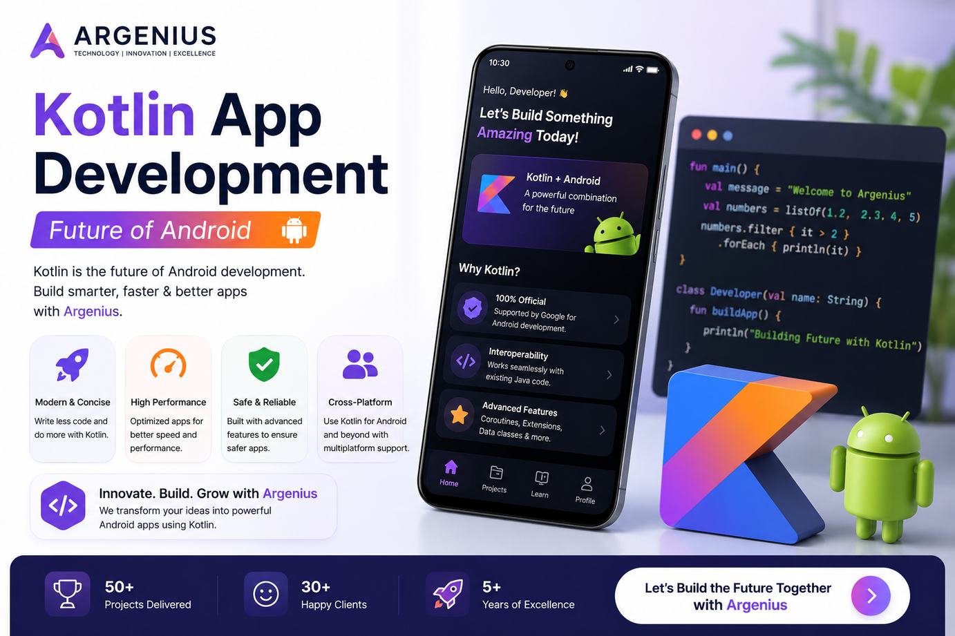 Kotlin App Development: Future of Android