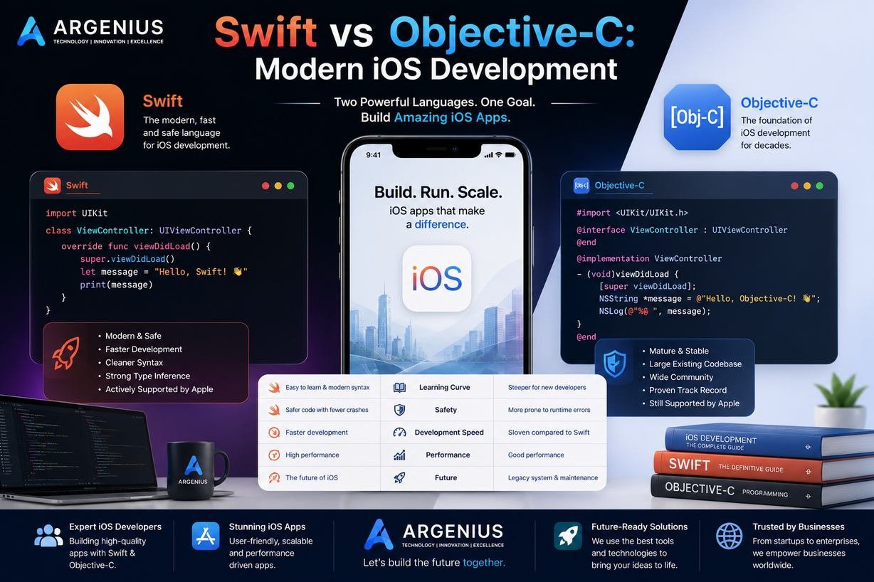 Swift vs Objective-C: Modern iOS Development