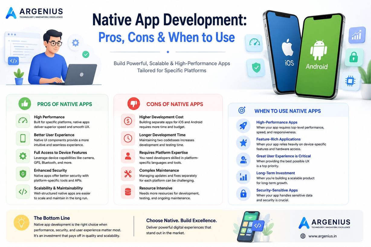 Native App Development: Pros, Cons & When to Use