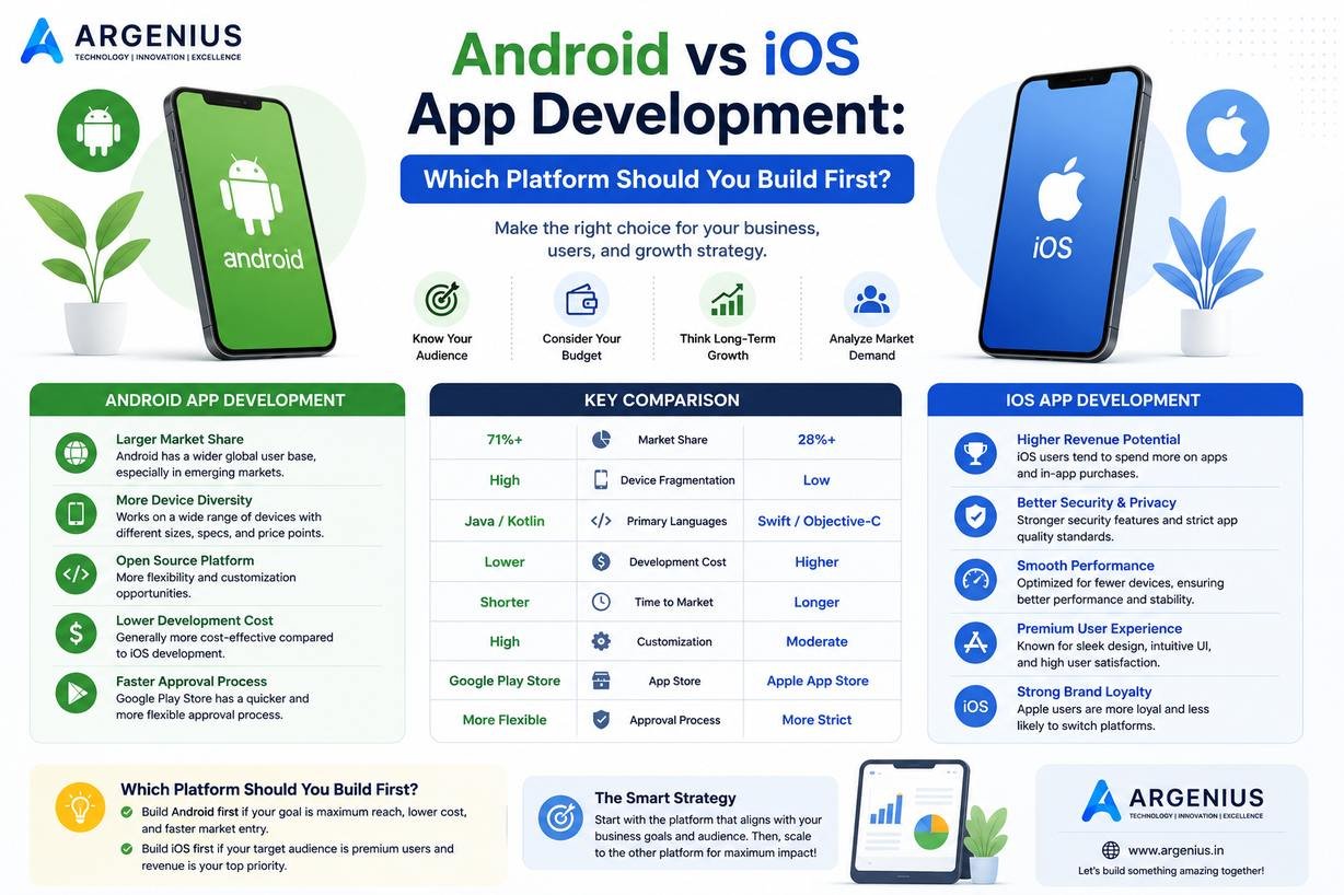 Android vs iOS App Development: Which Platform Should You Build First?