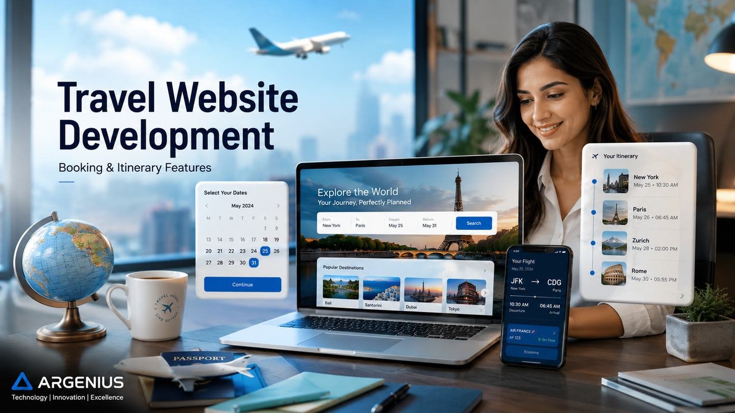 Travel Website Development: Booking & Itinerary Features