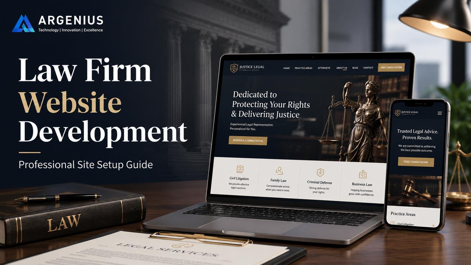Law Firm Website Development: Professional Site Setup Guide