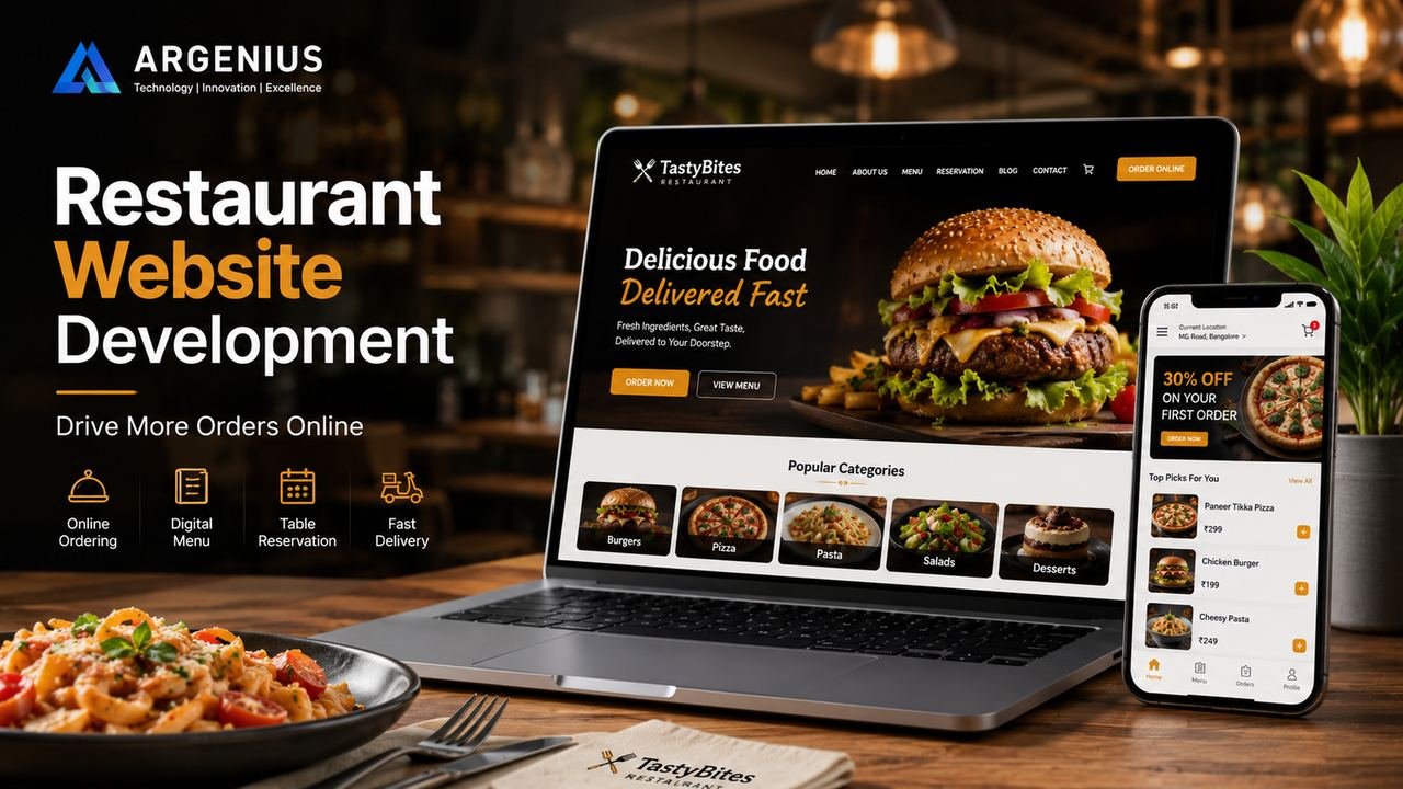Restaurant Website Development: Drive More Orders Online