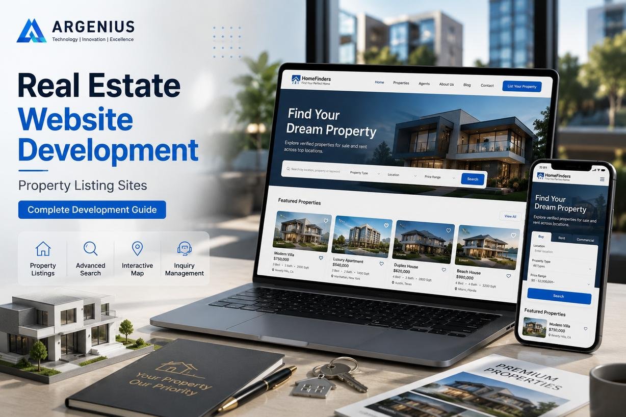Real Estate Website Development: Property Listing Sites – Complete Development Guide