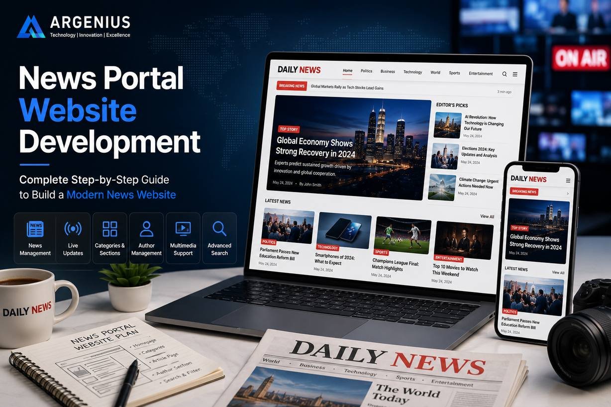 News Portal Website Development: Complete Step-by-Step Guide to Build a Modern News Website