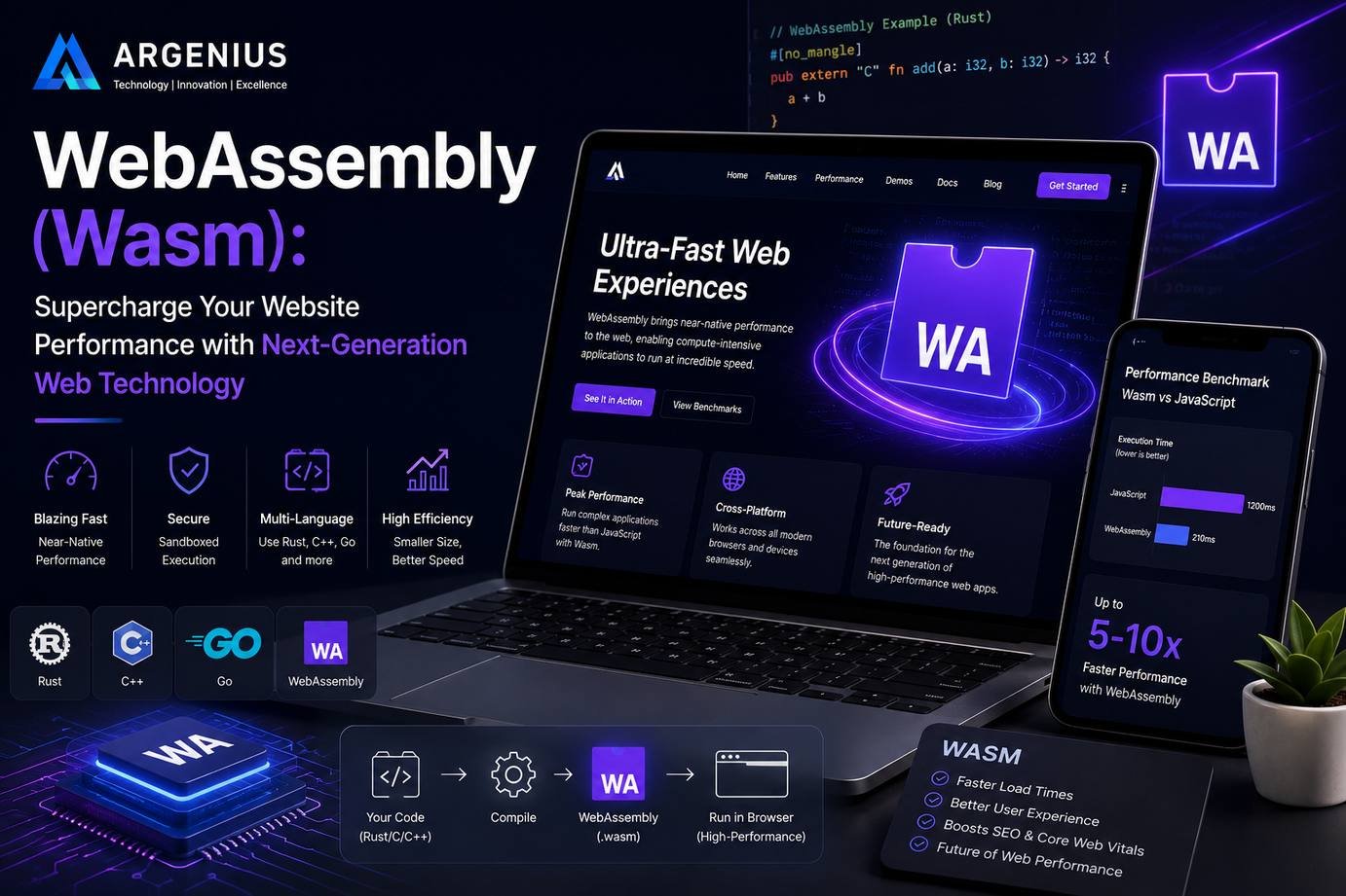 WebAssembly (Wasm): Supercharge Your Website Performance with Next-Generation Web Technology