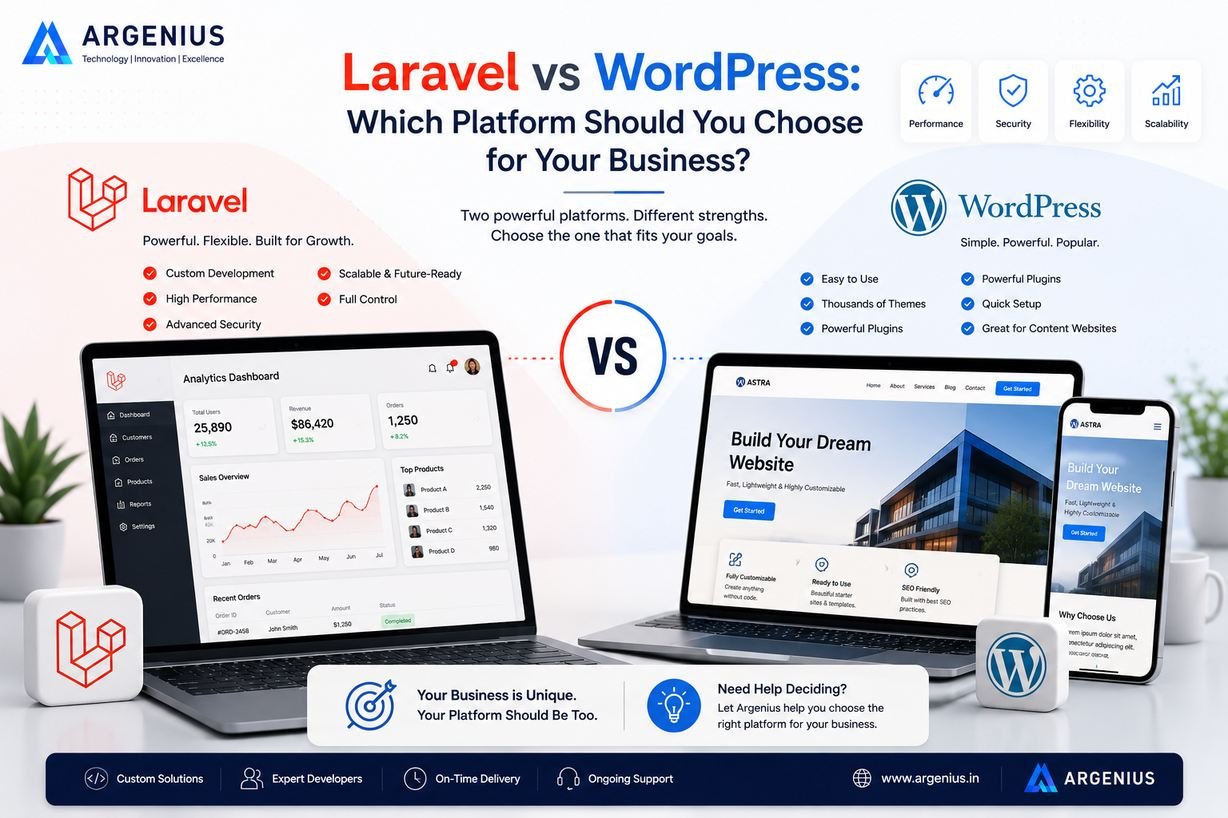 Laravel vs WordPress: Which Platform Should You Choose for Your Business?