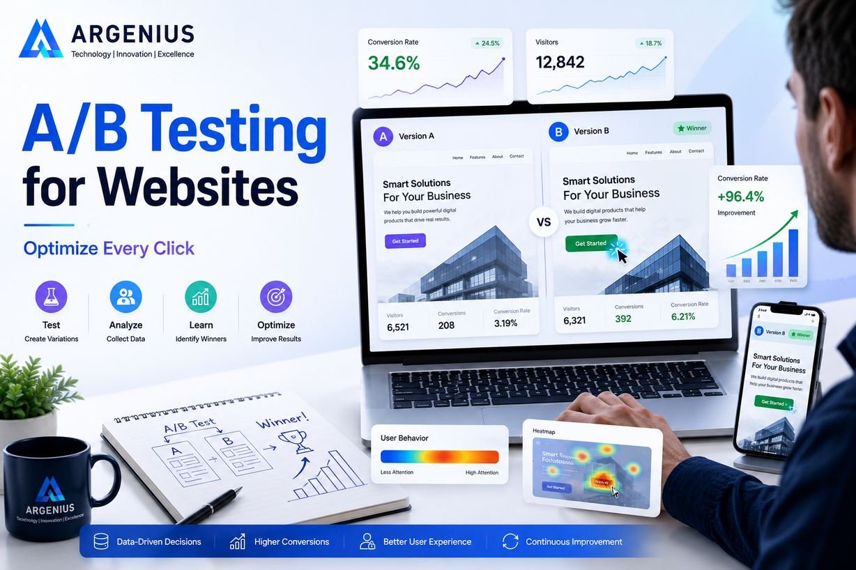 A/B Testing for Websites: Improve Conversion Rates with Data-Driven Decisions