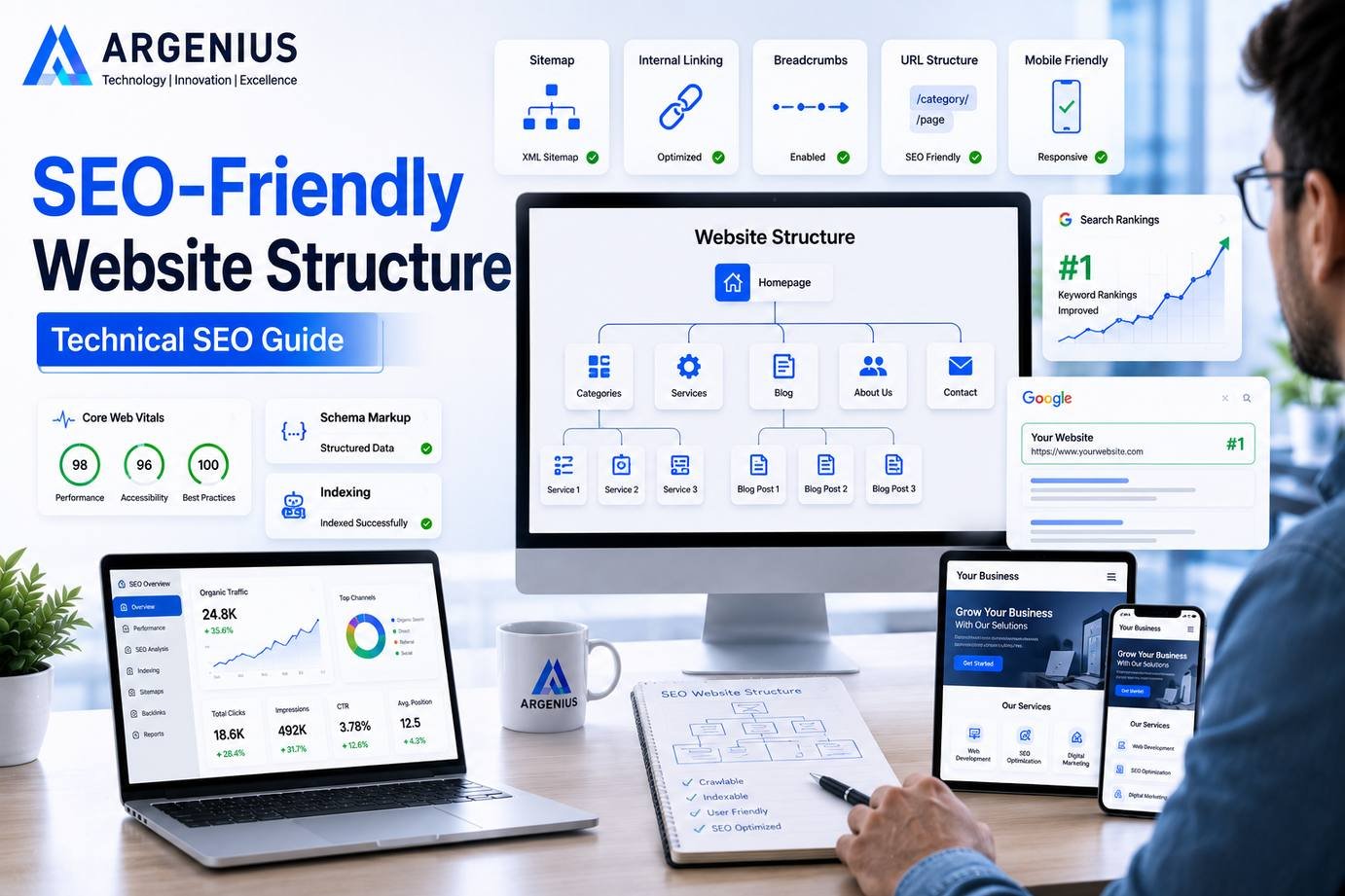 SEO-Friendly Website Structure: The Complete Technical Guide for Better Rankings