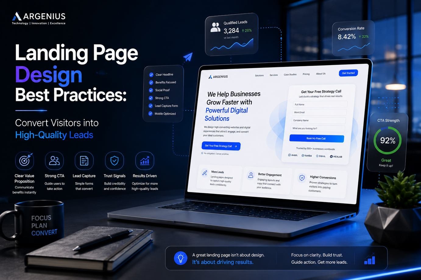 Landing Page Design Best Practices: Convert Visitors into High-Quality Leads