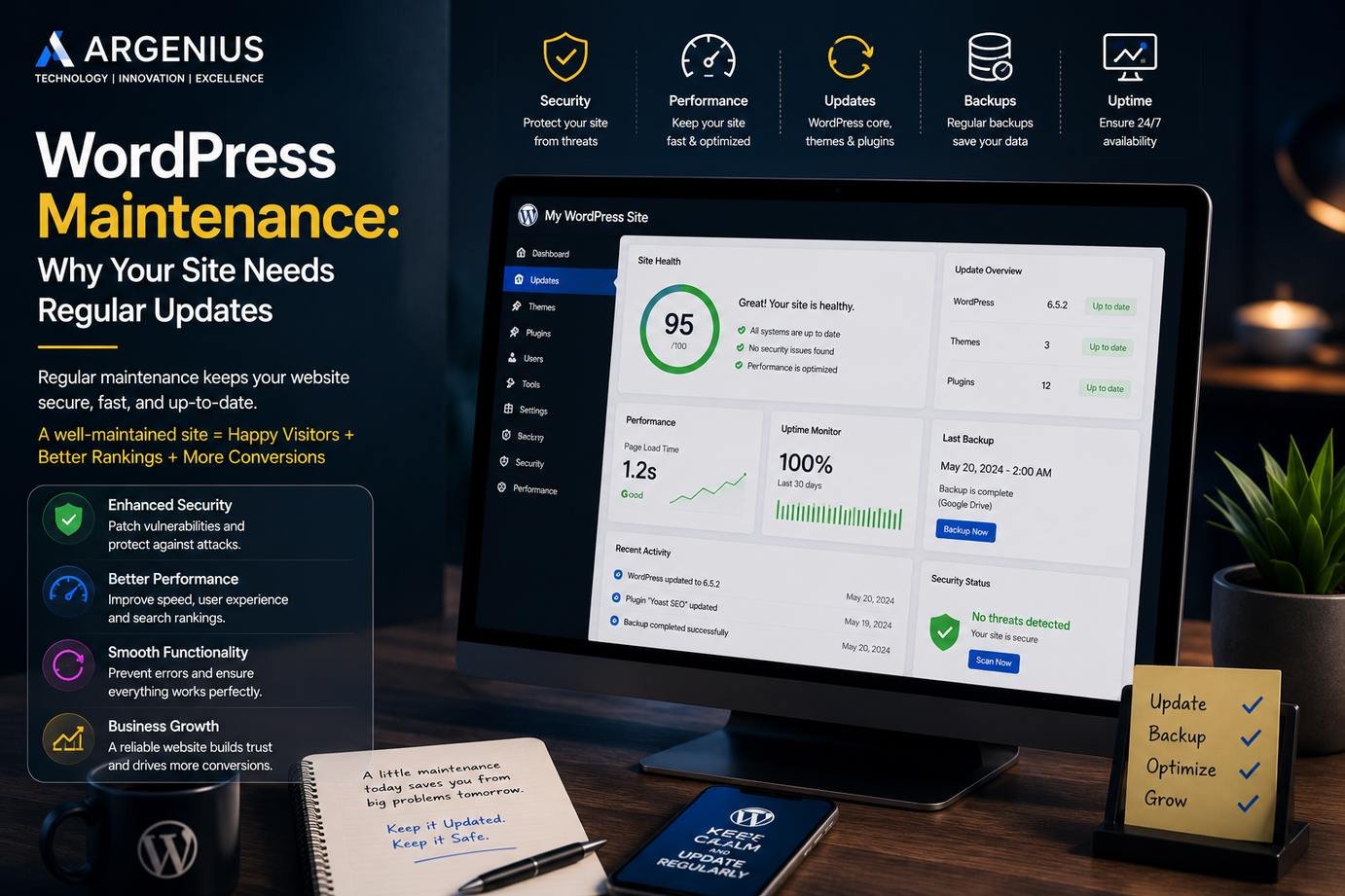 WordPress Maintenance: Why Your Site Needs Regular Updates