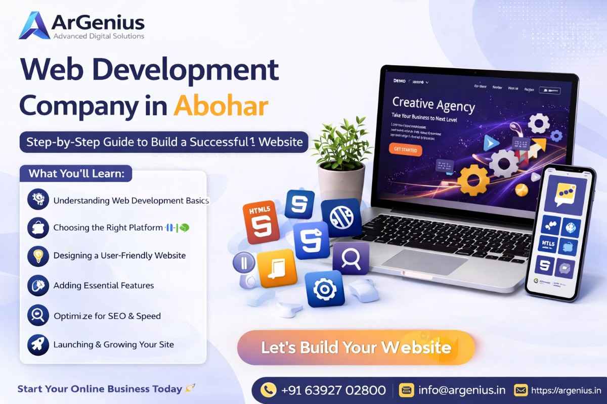 Web Development Company in Abohar