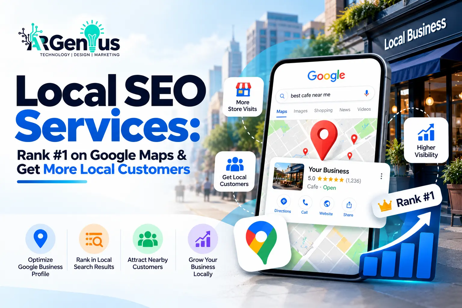 Local SEO Services: Rank #1 on Google Maps & Get More Local Customers